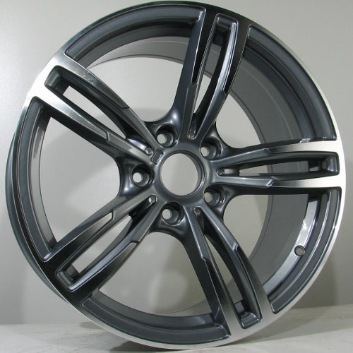 Racing Line Flex 9,5x19 5x120 ET38 szürke arc, megmunkált