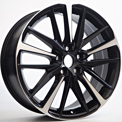 Racing Line Vega 8x19 5x114,3 ET50 fekete arc, megmunkált