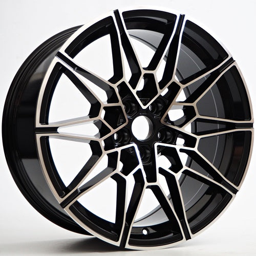 Racing Line Venus 9x19 5x112 ET38 Black Face Machined