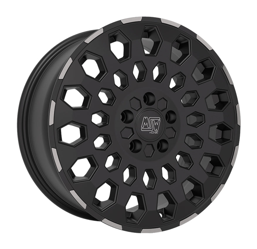 Alu kola MSW 99 VAN 6.5x16 5x120 ET45 Matt Black Lip Polished | Wheelsup.cz