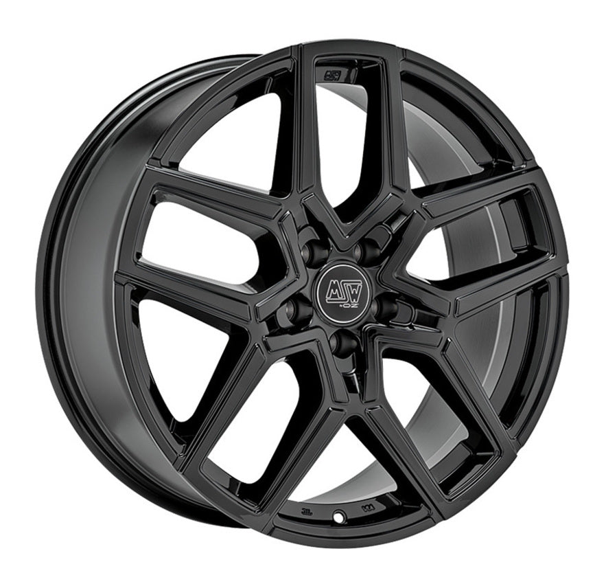 Alu kola MSW 52 8.5x20 5x108 ET40 Gloss Black | Wheelsup.cz