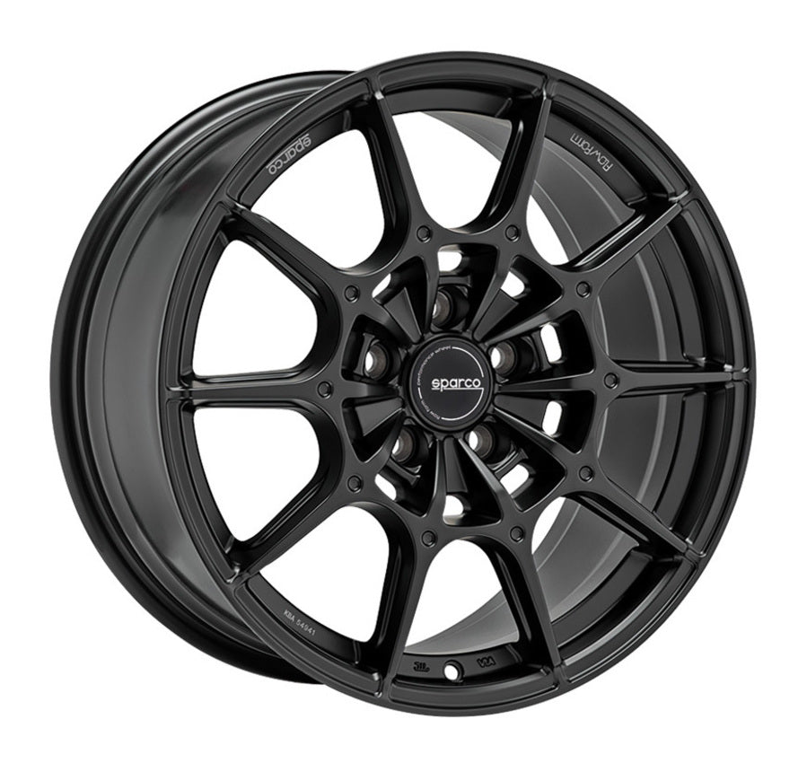 Alu kola SPARCO FF2 7.5x18 5x100 ET45 Matt Black | Wheelsup.cz