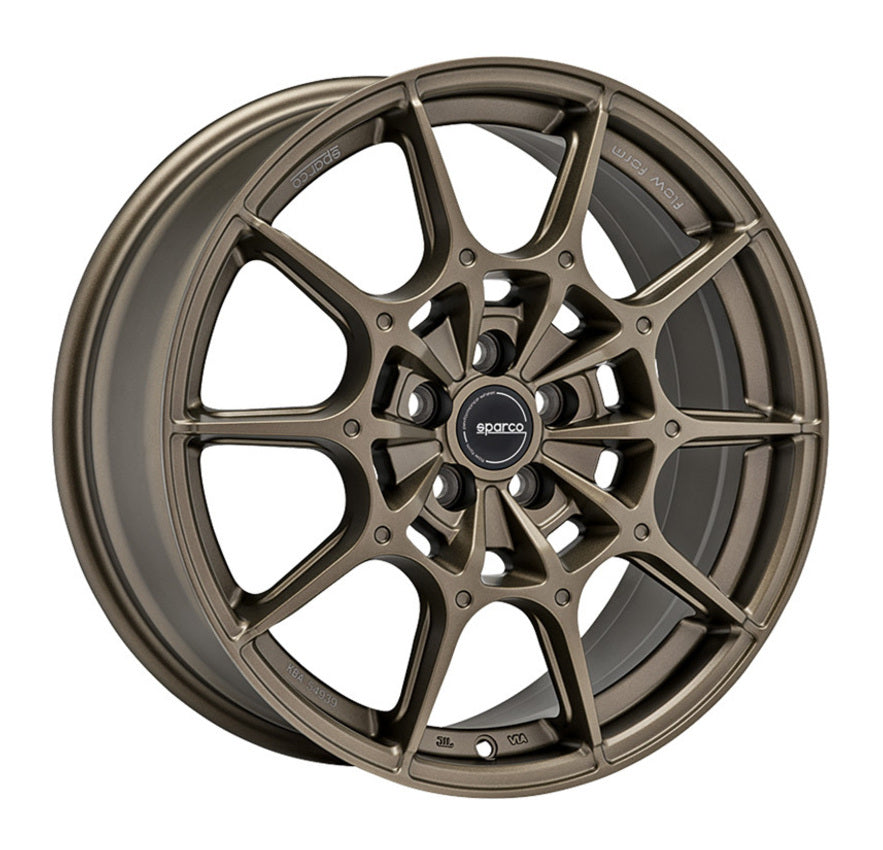 Alu kola SPARCO FF2 8x18 5x114.3 ET45 Rally Bronze | Wheelsup.cz