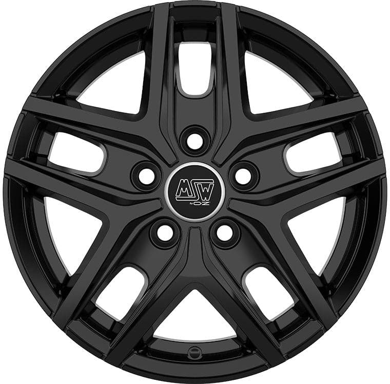 Alu kola MSW 40 VAN 6,5x16 5x118 ET65 71,1 černá WheelsUp
