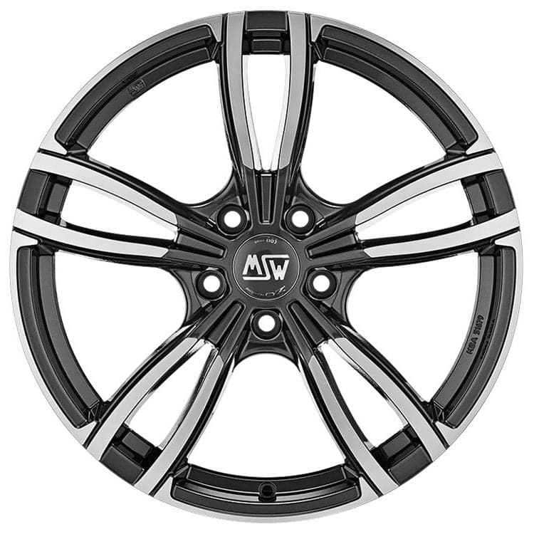 Alu kola MSW 73 8x19 5x120 ET29 72,6 šedá WheelsUp