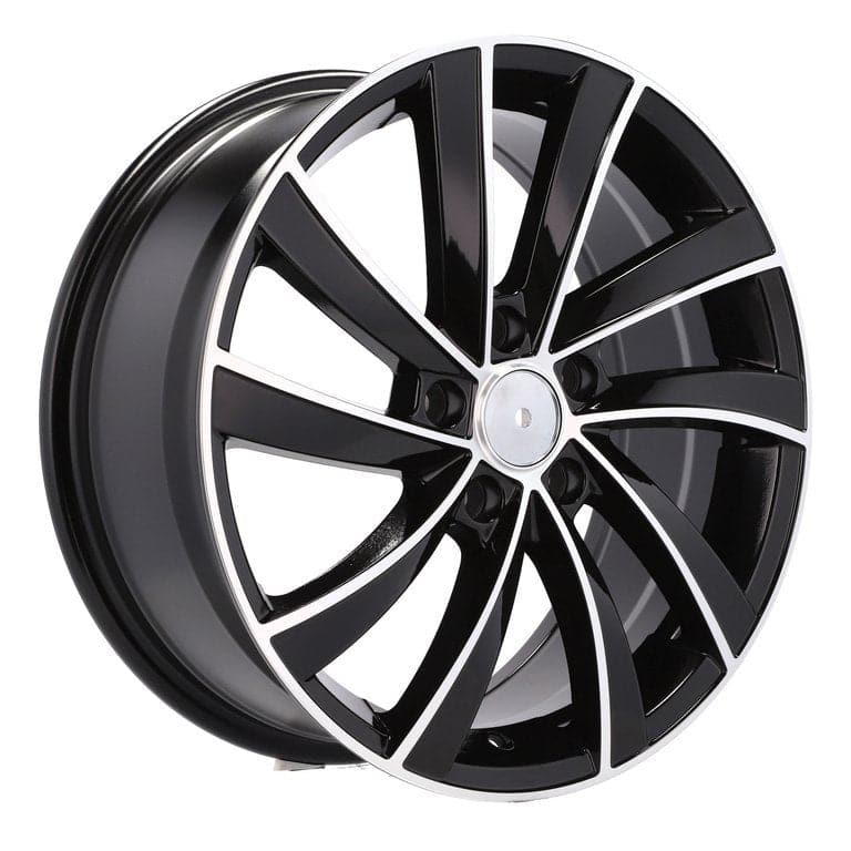 Alu kola Racing Line SK523 7x17 5x112 ET49 černá, Škoda WheelsUp