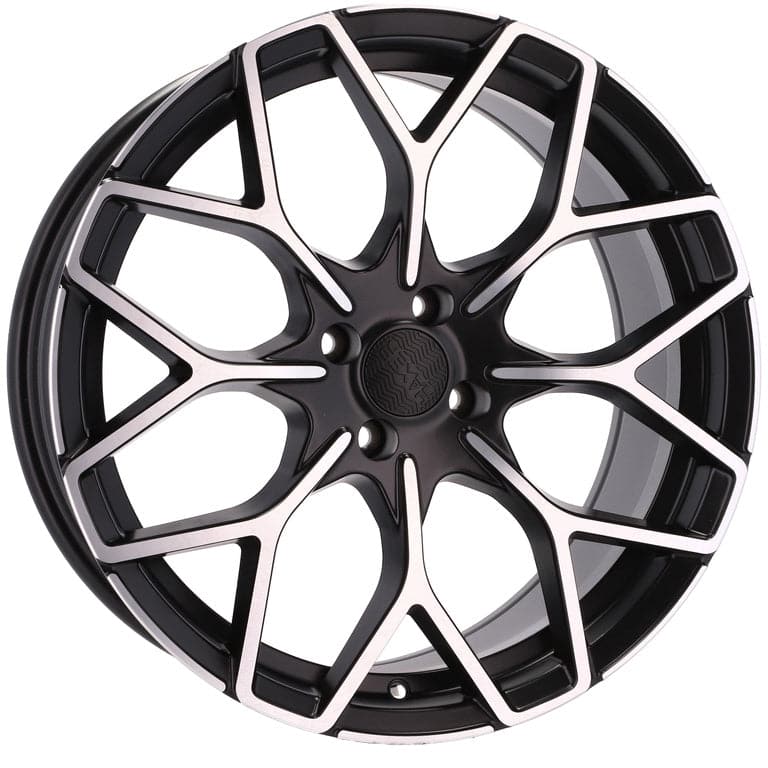 Alu kola HAXER B1449 5.5x16 4x100 ET30 černá, Smart WheelsUp