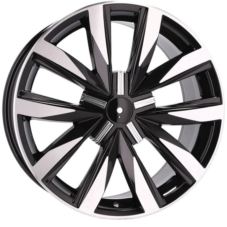 Alu kola Racing Line B1351 8x18 5x120 ET50 černá, Volkswagen WheelsUp