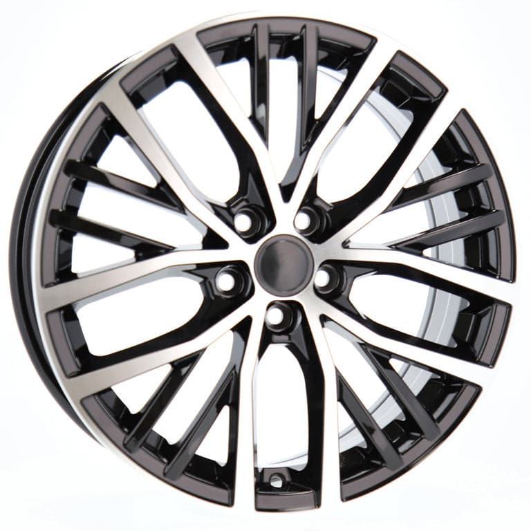 Alu kola Racing Line B1179 6.5x17 5x100 ET40 černá, Volkswagen WheelsUp