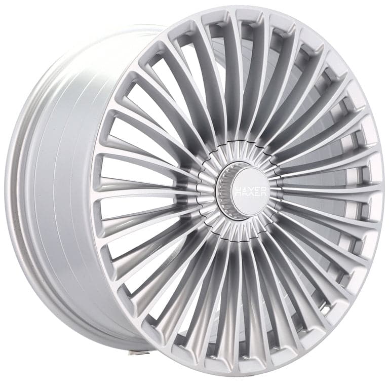 Alu kola HAXER 3S198 8.5x20 5x112 ET35 66.6 Silver Shining