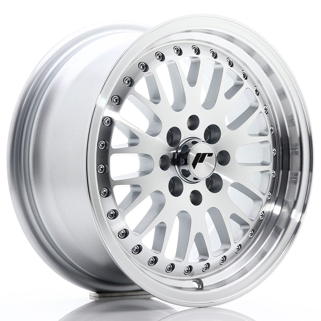 Alu kola Japan Racing JR10 15x7 ET30 4x100/108 Silver Machined Face WheelsUp