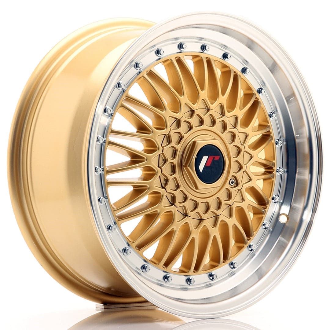 Alu kola Japan Racing JR9 17x7,5 ET35 5x100/114 Gold w/Machined Lip WheelsUp