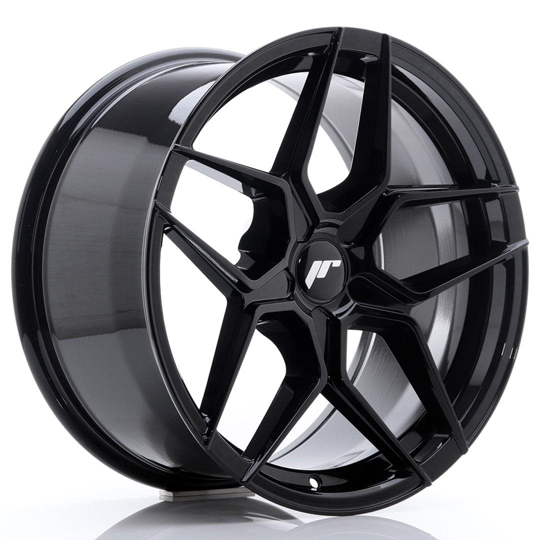 Alu kola Japan Racing JR34 18x9 ET20-42 5H BLANK Glossy Black WheelsUp