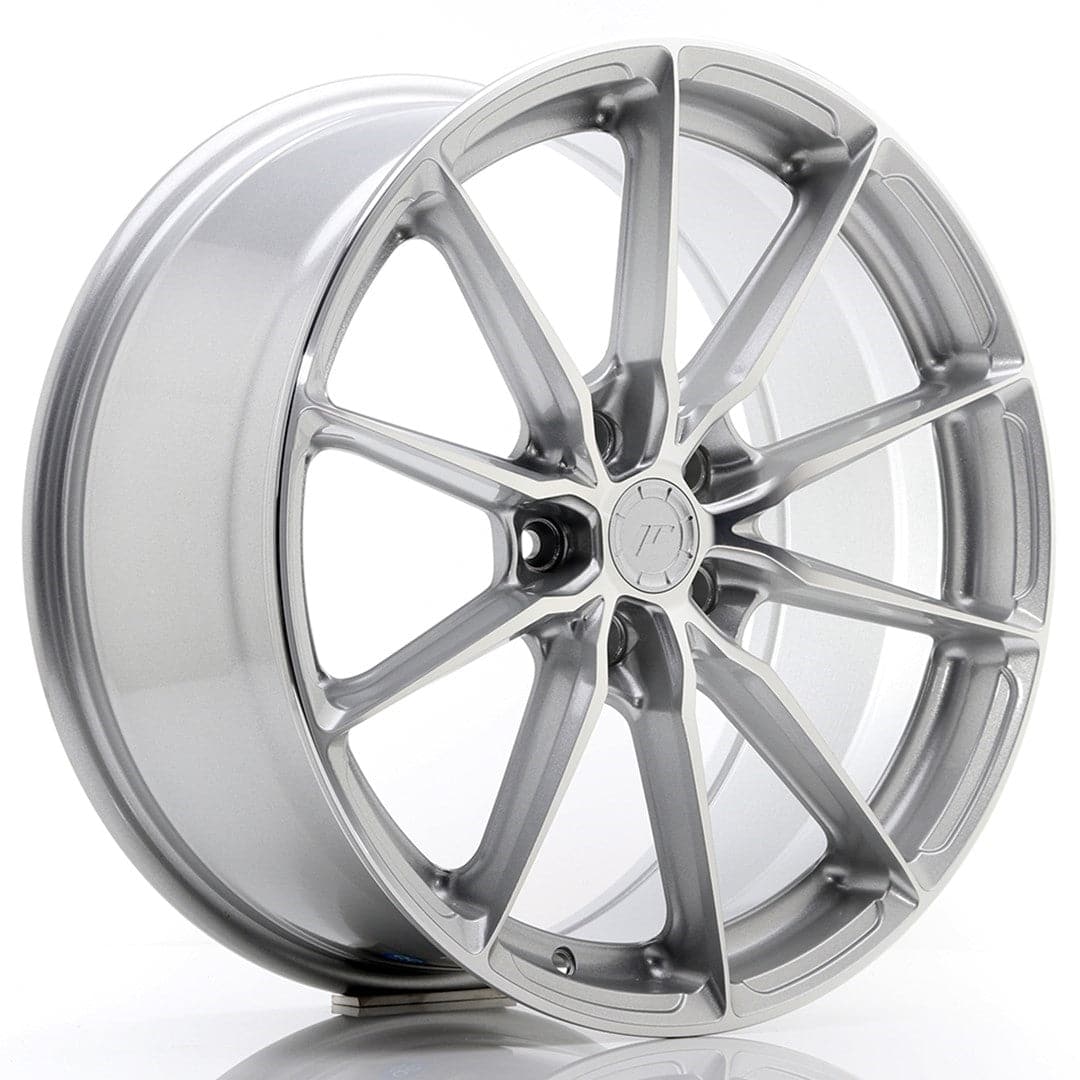 Alu kola Japan Racing JR37 19x8,5 ET45 5x112 Silver Machined Face WheelsUp