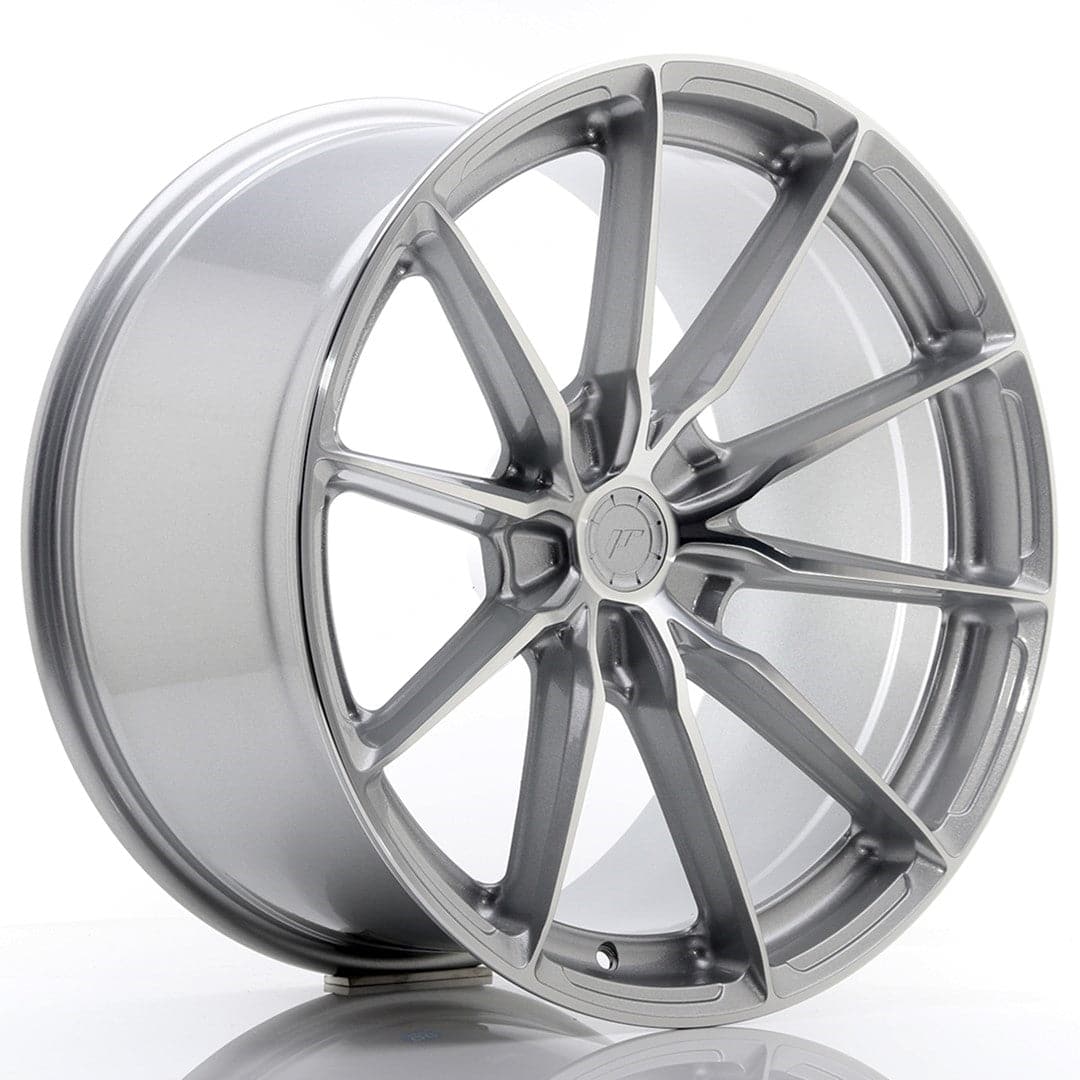 Alu kola Japan Racing JR37 20x10,5 ET20-40 5H BLANK Silver Machined Face WheelsUp