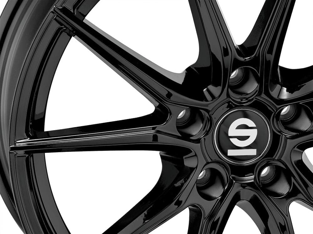 SPARCO DRS 8x18 5x100 ET35 63,3 Gloss Black - Wheelsup.cz