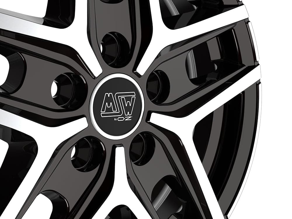 Alu kola MSW 40 8x19 5x110 ET34 65,1 černá WheelsUp
