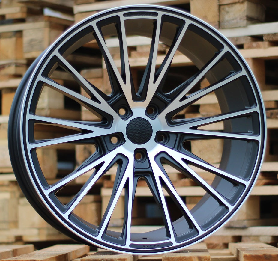 Alu kola HAXER HX040 8.5x20 5x112 ET26 černá, Mercedes WheelsUp
