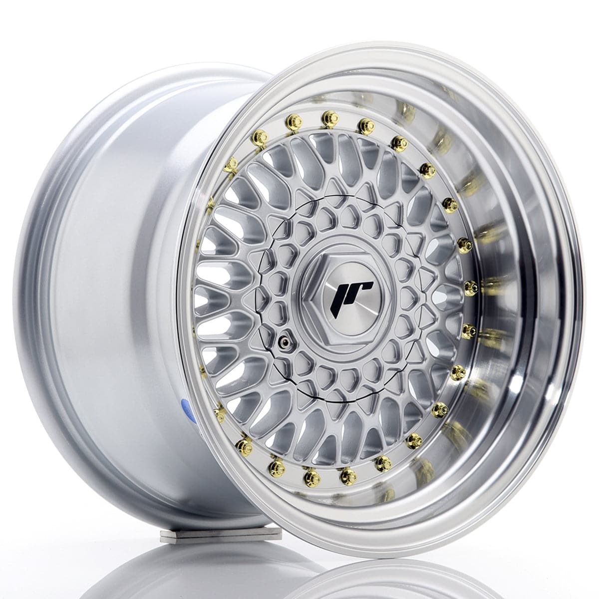 Alu kola Japan Racing JR9 18x9 ET40 5x112/114 Silver w/Machined Lip WheelsUp