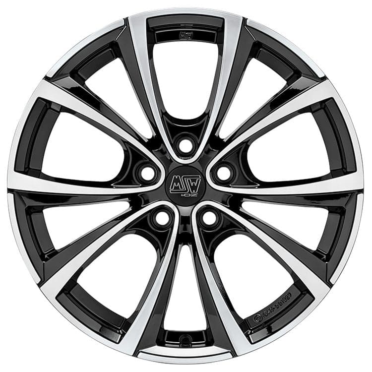 Alu kola MSW 27T 8,5x18 5x114,3 ET40 64,12 černá WheelsUp