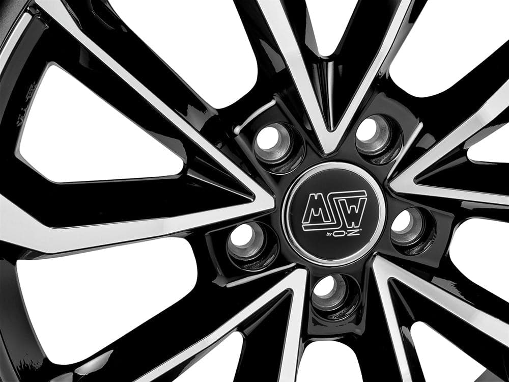 Alu kola MSW 42 7,5x17 5x110 ET35 65,1 černá WheelsUp