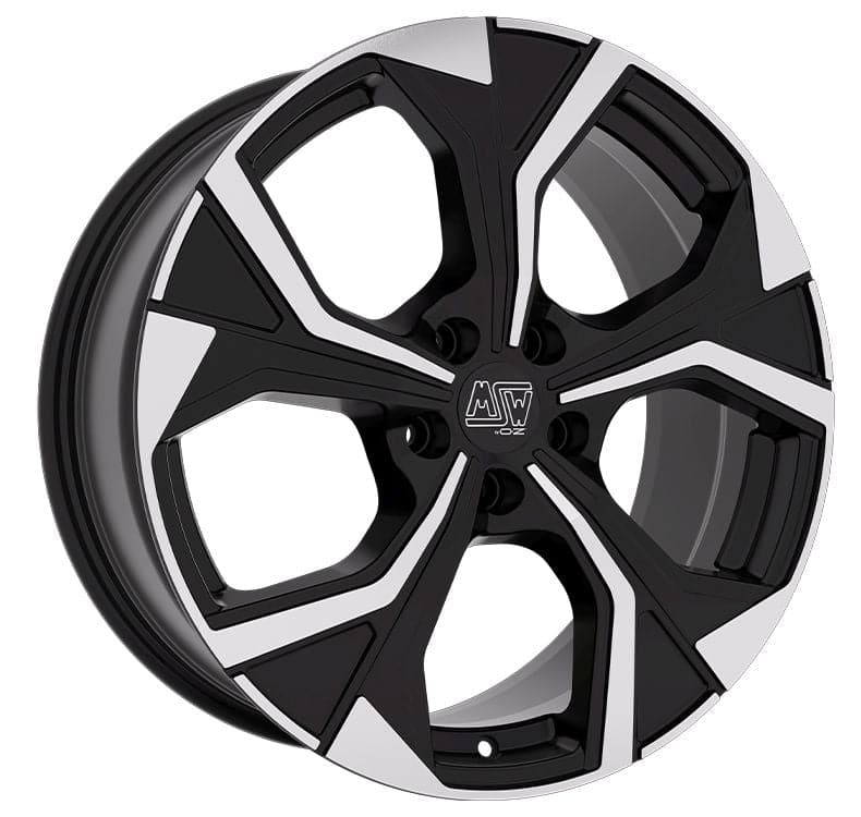 Alu kola MSW 43 7,5x18 5x100 ET46 57,1 černá WheelsUp