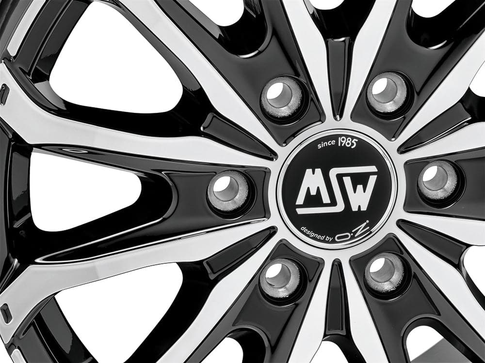 Alu kola MSW 48 9x21 5x108 ET38 73 černá WheelsUp