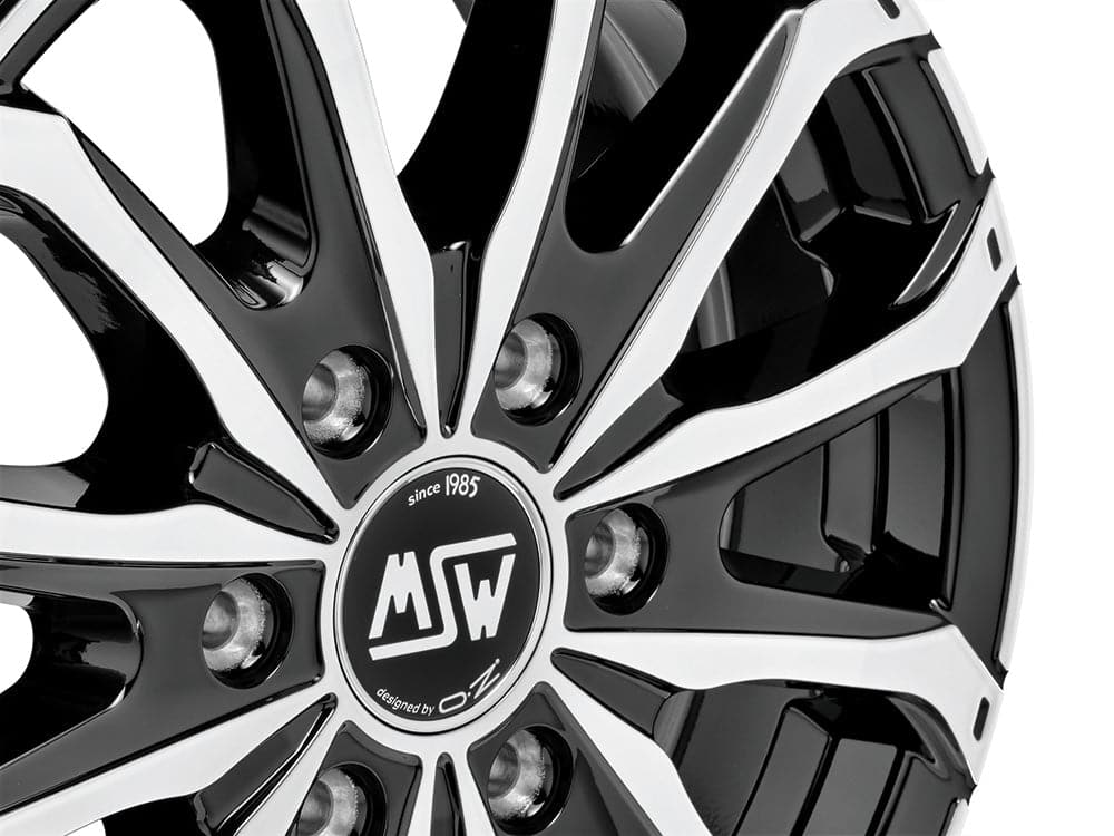 Alu kola MSW 48 9,5x21 5x130 ET46 71,5 černá WheelsUp
