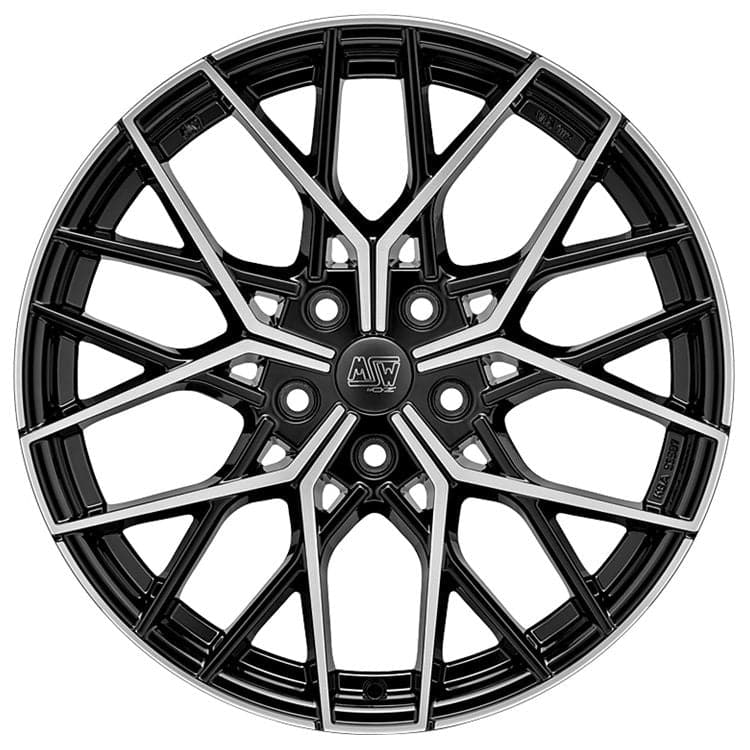 Alu kola MSW 74 8x19 5x120 ET35 72,6 černá WheelsUp
