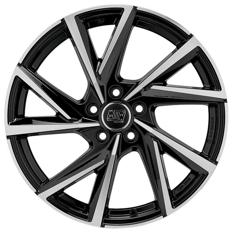 Alu kola MSW 80-5 7x17 5x112 ET37 57,1 černá WheelsUp