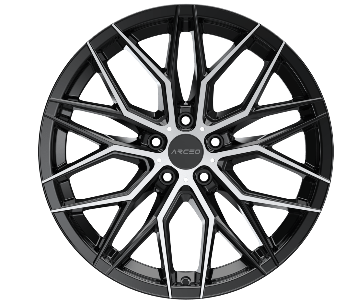 Arceo Valencia 8.5x18 5x120 ET35 Black Diamond - Wheelsup.cz
