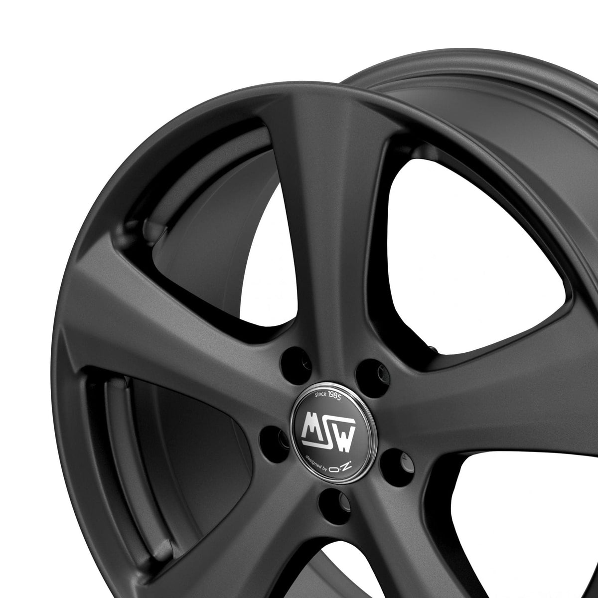 Alu kola MSW 19 VAN 6,5x16 5x120 ET51 65,06 Matt Black WheelsUp