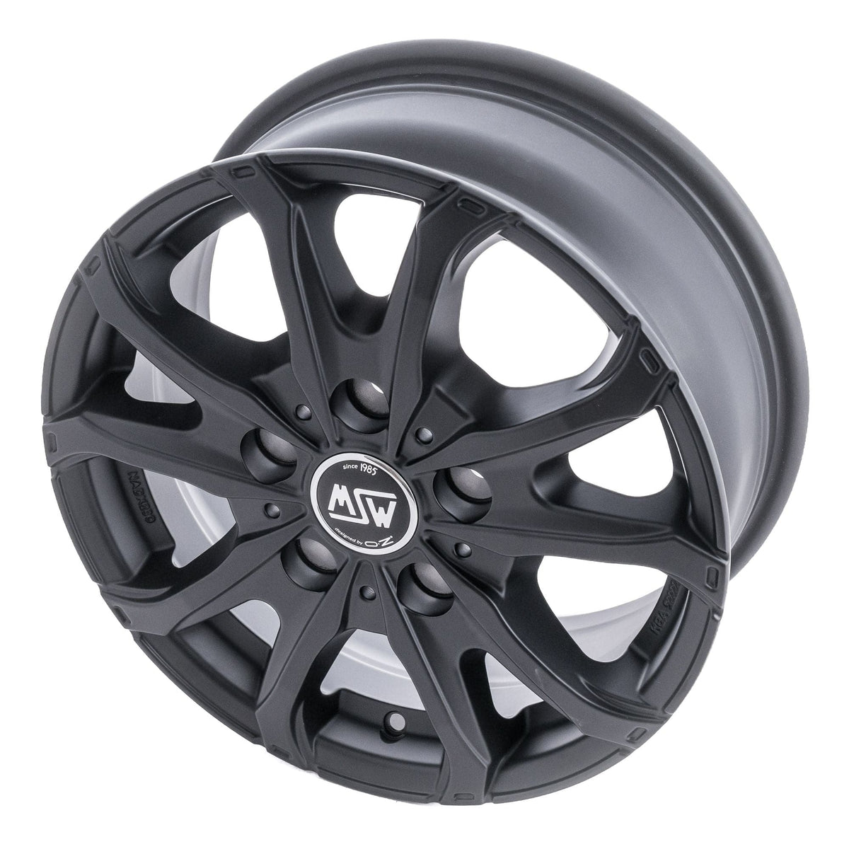 Alu kola MSW 48 VAN 7x17 5x160 ET55 65,1 černá WheelsUp