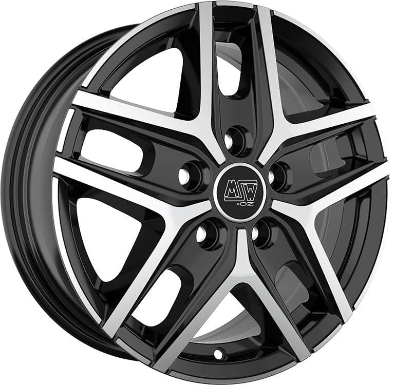 MSW 40 7x17 5x112 ET50 73,1 Gloss Black Full Polished - Wheelsup.sk
