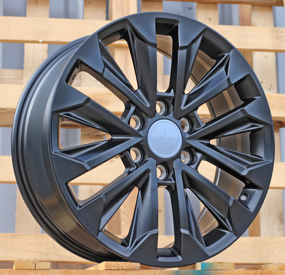 Alu disky pre Toyota H3123F 7.5x20 6x139.7 ET60 Čierna