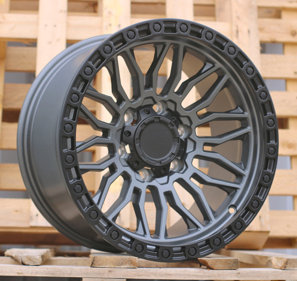 Alu disky pre Offroad / SUV / 4x4 H975D 9x17 6x139.7 110.1 Sivá