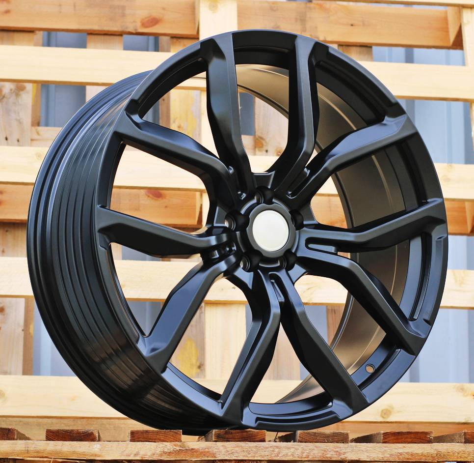 Alu disky pre Land Rover XE328 10x22 5x120 ET45 72.6 Čierna