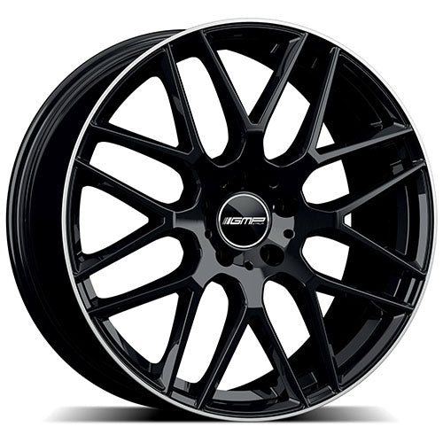 Alu disky GMP Berghem 10x21 5x112 ET18 66.5 Čierna