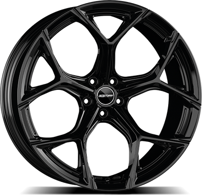 Alu kola GMP Ultrivity 10x22 5x112 ET26 66.5 glossy black | Wheelsup.cz