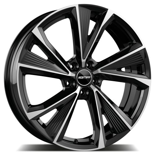 Alu kola GMP Evento 10x22 5x112 ET30 66.5 black diamond | Wheelsup.cz
