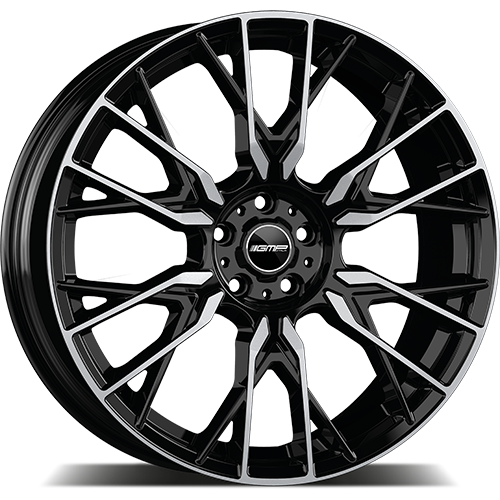 Alu kola GMP Fender 10.5x21 5x112 ET43 66.6 black diamond | Wheelsup.cz
