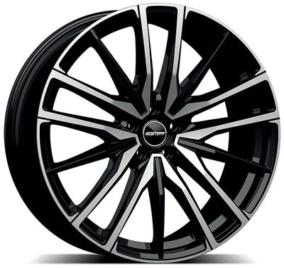 Alu kola GMP Sparta 10.5x22 5x112 ET43 66.6 black diamond | Wheelsup.cz