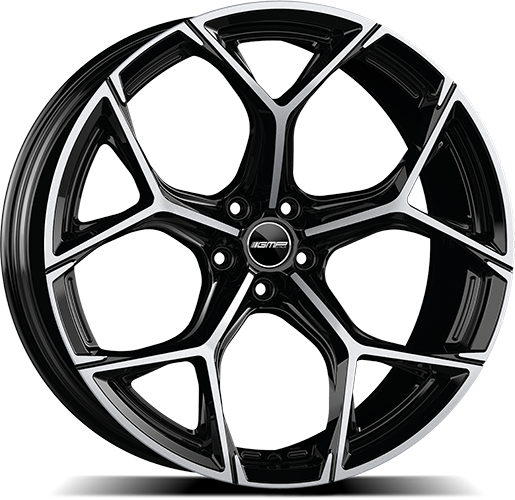 Alu kola GMP Ultrivity 11.5x23 5x130 ET50 71.6 black diamond | Wheelsup.cz