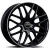 Alu disky GMP Berghem 11.5x23 5x130 ET52 71.6 Čierna