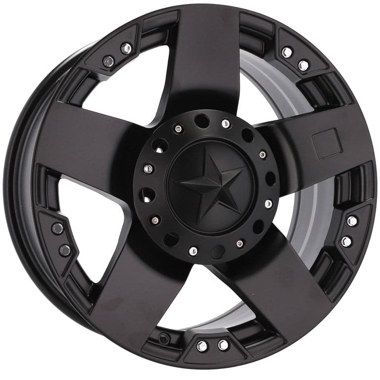 Racingline A5187 17x9 6x114.3 ET-12 Black Matt SUV, Off Road - Wheelsup.sk