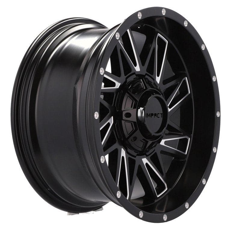 Racingline B1544 18x9 10x127 ET-12 Black Matt & Polished Lip SUV, Off Road - Wheelsup.sk