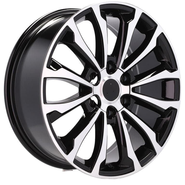 Racingline B1353 18x7.5 6x139.7 ET25 Black Polished SUV, Off Road - Wheelsup.sk