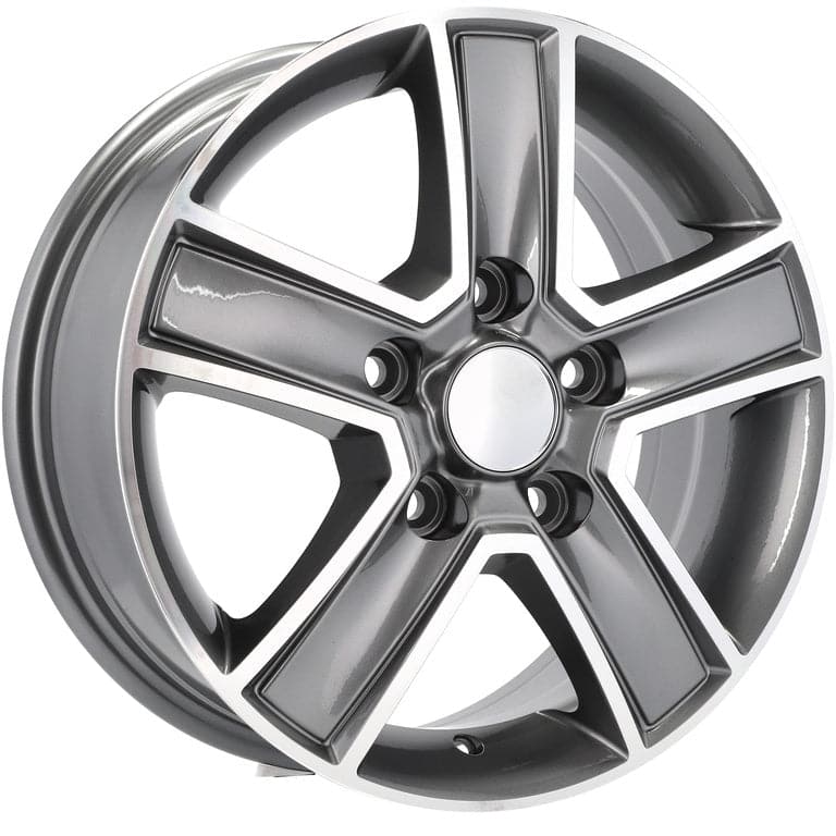 Alu kola pro Mercedes BK473 6.5x15 5x130 ET50 84.1 Grey Polished | Wheelsup.cz