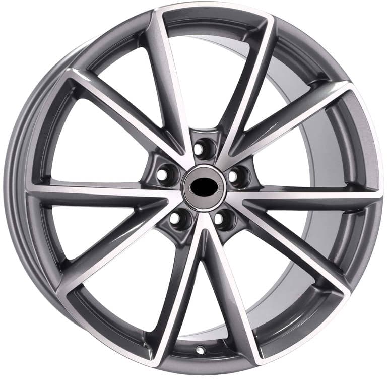 Racingline BK703 19x8.5 5x112 ET40 Grey Polished Audi - Wheelsup.sk