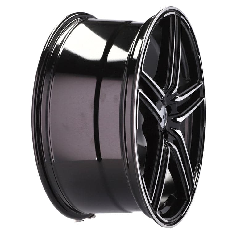 Racingline B1152 21x9.5 5x112 ET31 Black Polished Audi - Wheelsup.sk